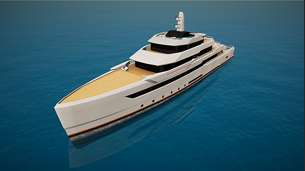 SYT 3D Yacht of the Week 65m Telex